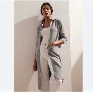 Banana Republic UV RESISTANT LONG CARDIGAN SWEATER  | Grey  - Size M